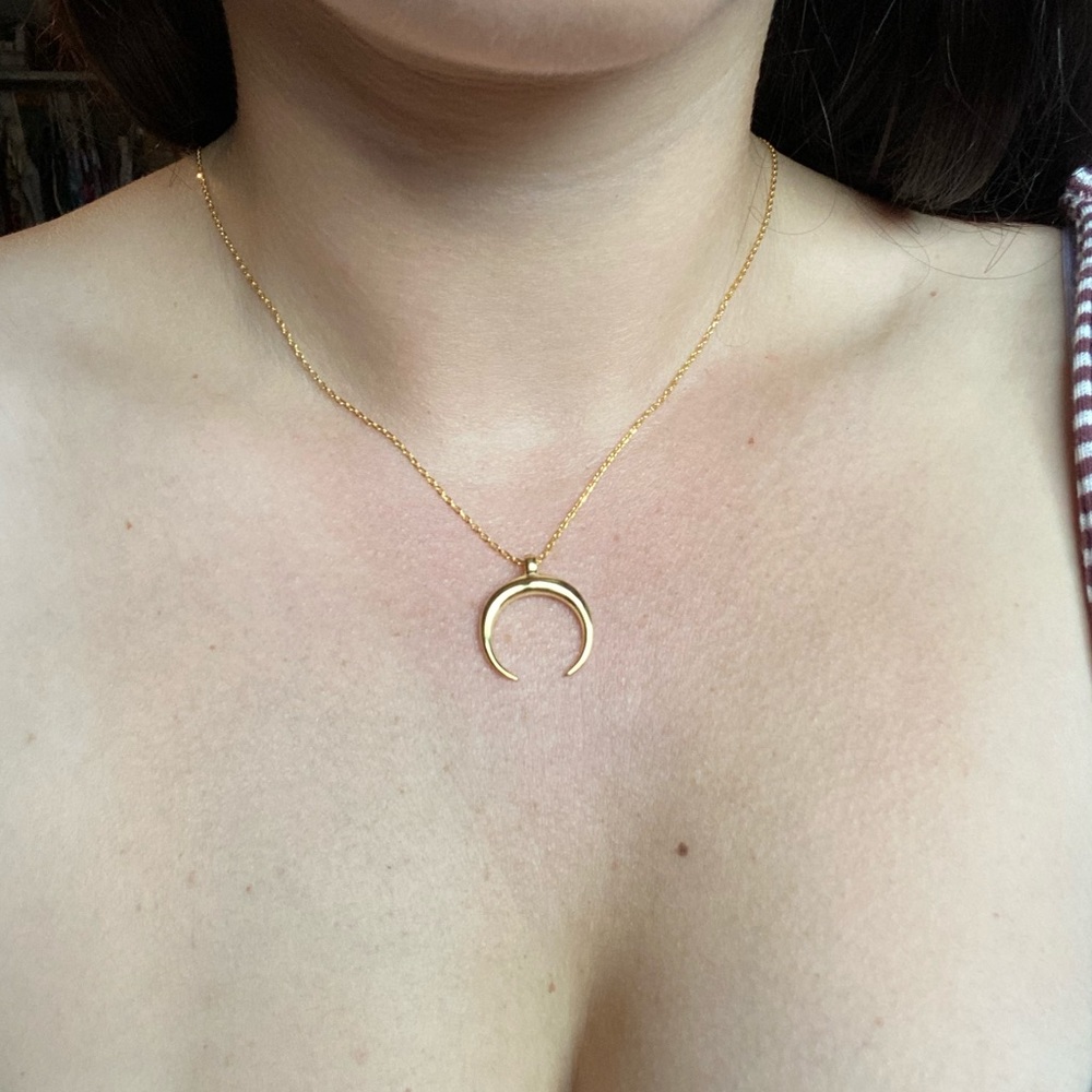 Crescent Horn Necklace
